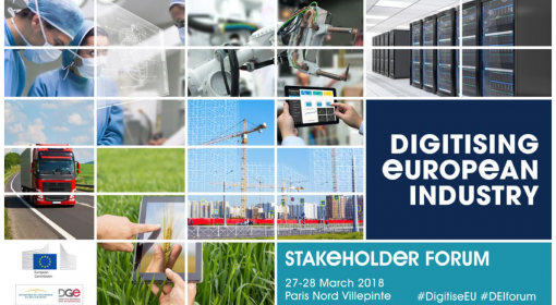 Digitising the European Industry Stakeholder Forum 2018 [*]
