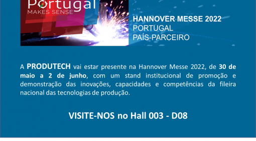 PRODUTECH convida para a Hannover Messe 2022