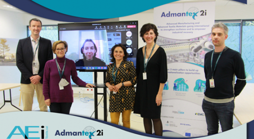 O consórcio ADMANTEX2i reuniu-se em Nantes (França) para a segunda reunião presencial do Steering Committee, nos dias 23 e 24 de Março de 2022.