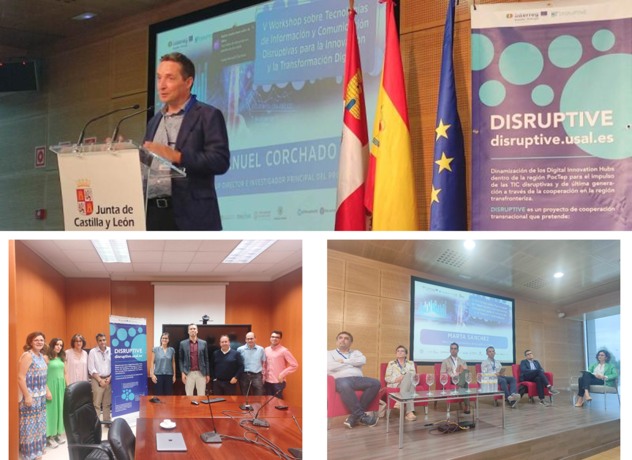 V workshop DISRUPTIVE decorreu em Valladolid no dia 12 de setembro