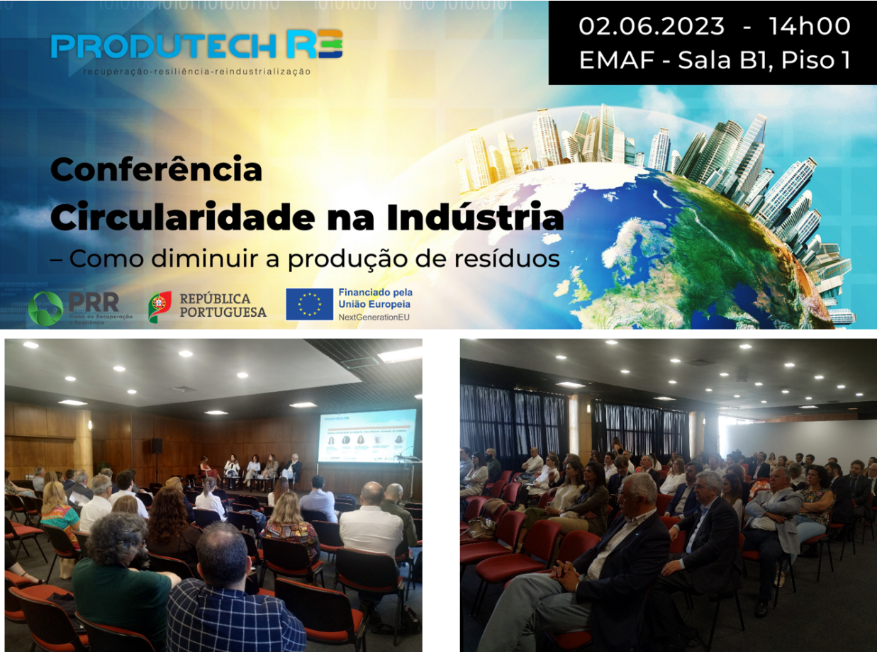 PRODUTECH R3 organizou conferência  sobre “Circularidade na Indústria – Como diminuir a produção de resíduos” na EMAF