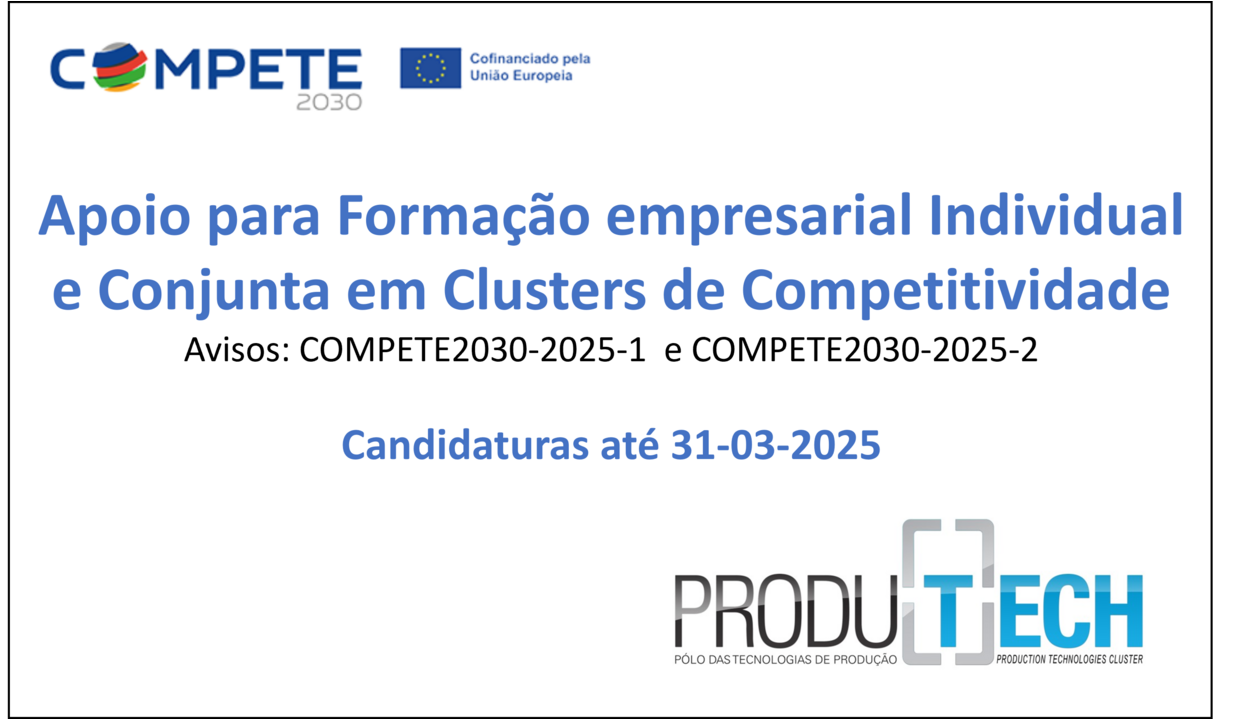 Concurso para Financiamento de Projetos de Formação para Empresas