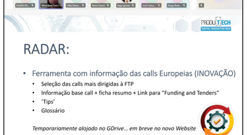 Radar de oportunidades de financiamento Europeu para as Tecnologias de Produção foi apresentado no dia 9 de julho