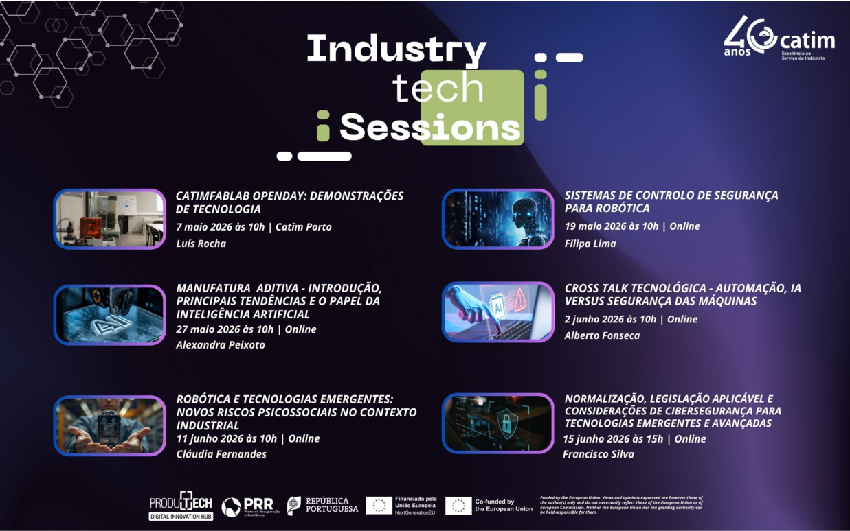 CATIM promove Industry Tech Sessions 