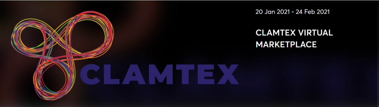 É já no dia 20 janeiro a 1ª sessão do CLAMTEX Virtual Marketplace